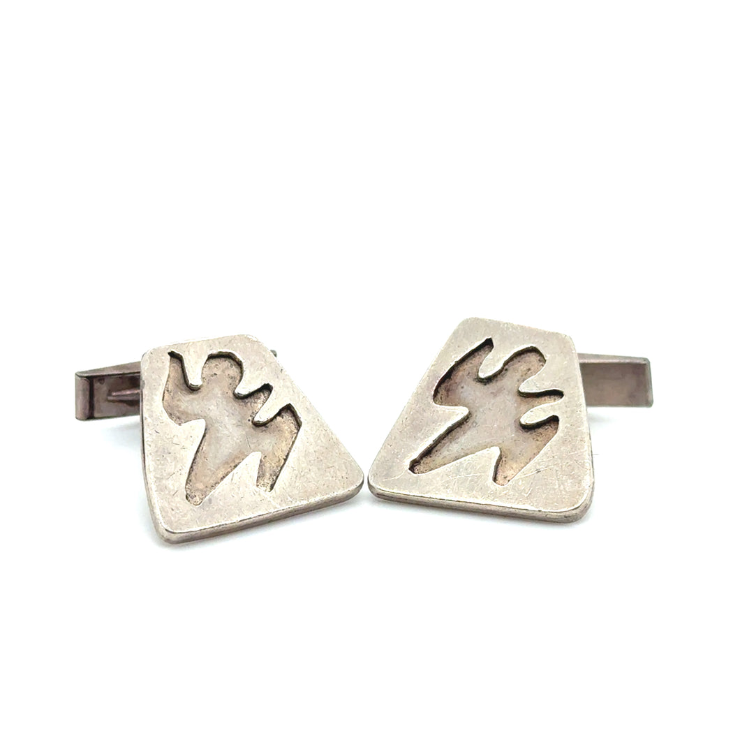 70's Silver Cufflinks