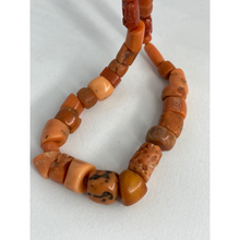 Load image into Gallery viewer, Old Coral Long Necklace
