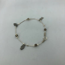 Load image into Gallery viewer, Silver Charm &amp; Semi-Precious Stones Bracelets
