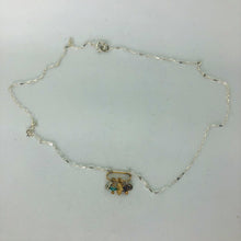 Load image into Gallery viewer, Silver and Gold-filled Charm Necklace
